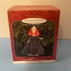 Hallmark Keepsake Ornament 1998 Holiday Barbie ( 9 )